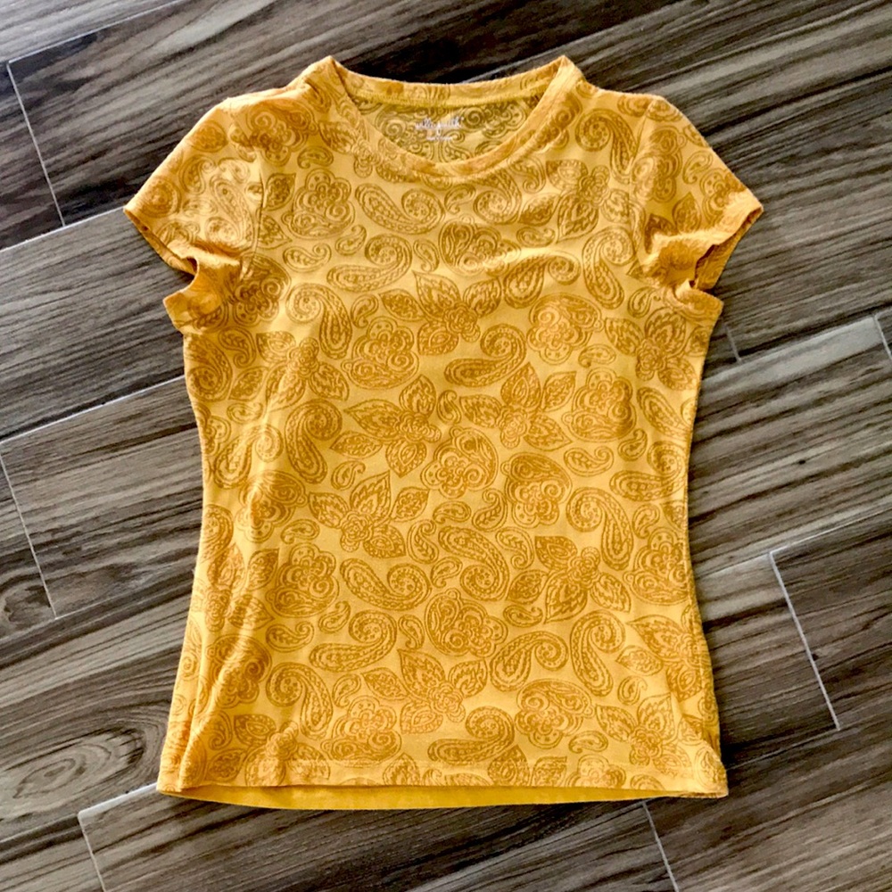 ✨Burn-out Top with Cami